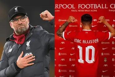 The Argentine player's new nickname now that he will wear the number 10 at Anfield