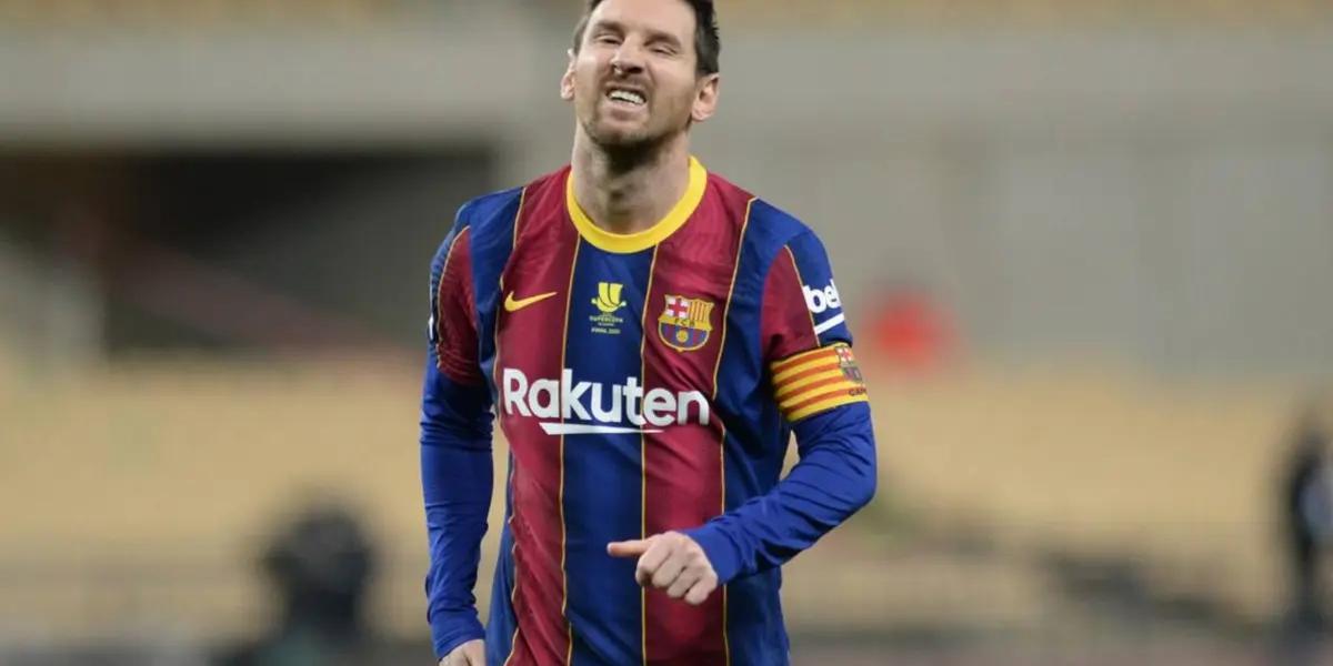 The Argentine punched a rival on the defeat of Barça on the Spanish Supercup and this is how much his sanction will cost.