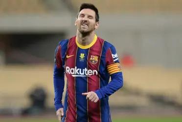 The Argentine punched a rival on the defeat of Barça on the Spanish Supercup and this is how much his sanction will cost.