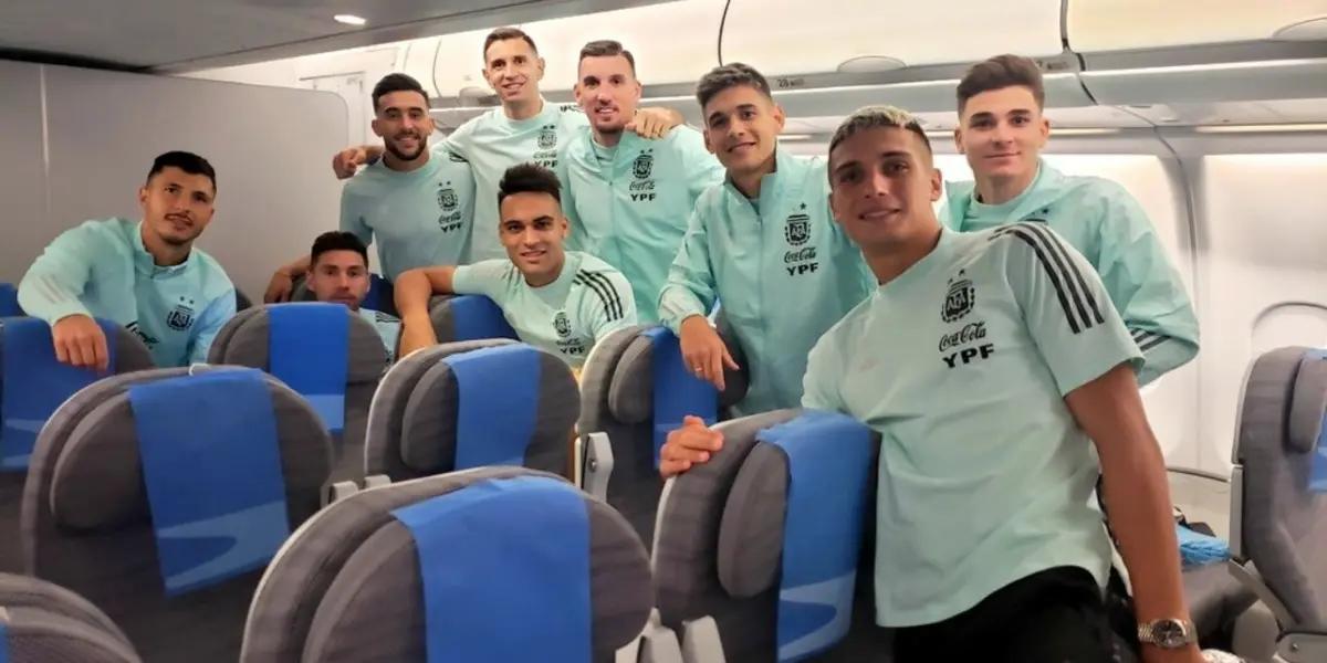 The Argentine squad is already in the country after local health representatives interrupted the game against Brazil at 5 minutes because they considered the presence of Lo Celso, Romero, Buendía and Emiliano Martínez inappropriate.