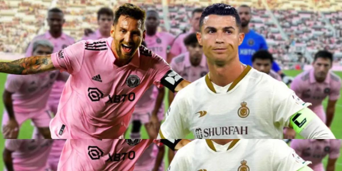 The Argentine star had a huge gesture with one of the children who accompany the team presentation.