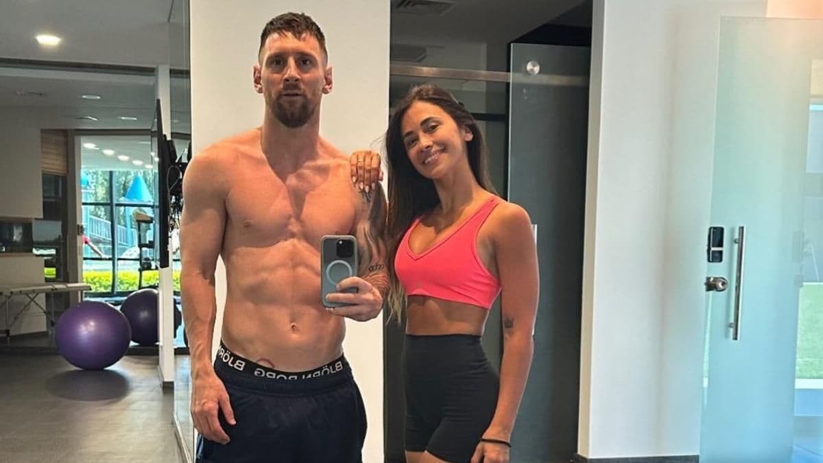 The Argentine star has uploaded a photo to his Instagram showing the physical change he is making.
