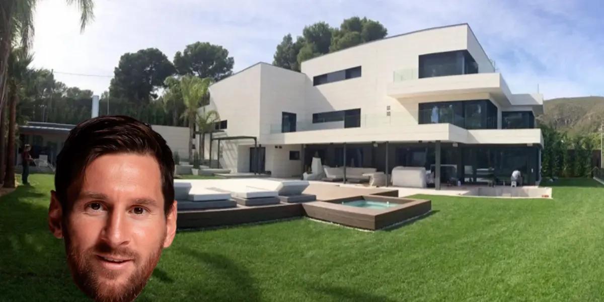 The Argentine star is building the mansion where he and his family will live once the idol leaves public life.