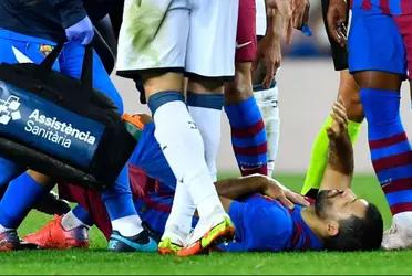 The Argentine started against Alavés but left 38 minutes into the first half after colliding with a rival defender and feeling pain in his chest.