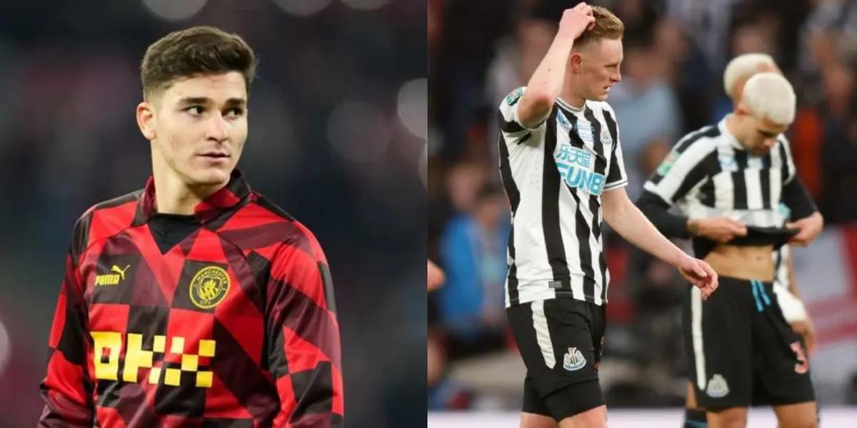 The Argentine striker does not have a good time at Manchester City