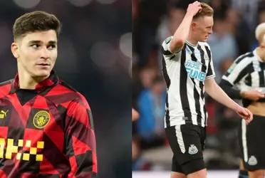 The Argentine striker does not have a good time at Manchester City