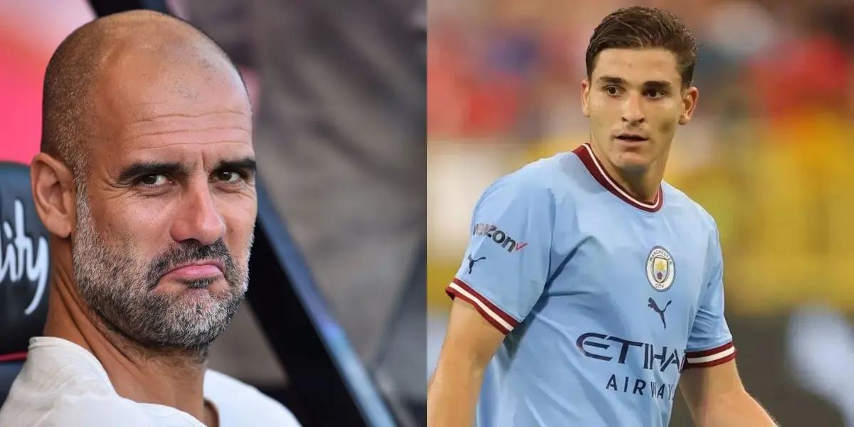 The Argentine striker does not have the confidence of the Manchester City coach