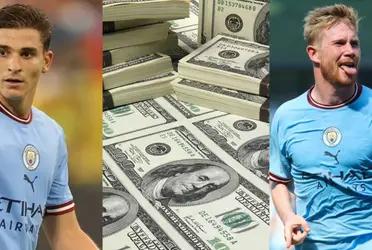 The Argentine striker has one of the lowest salaries at Manchester City