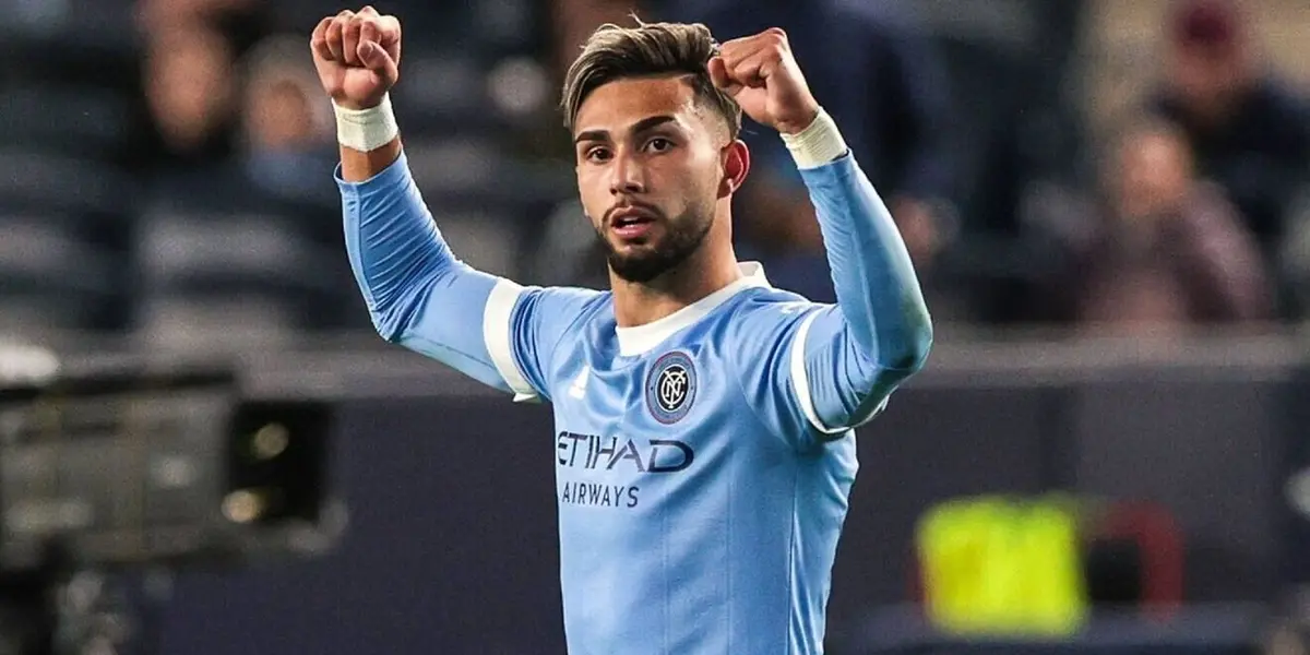 The Argentine striker left a mysterious message at the end of the New York City match