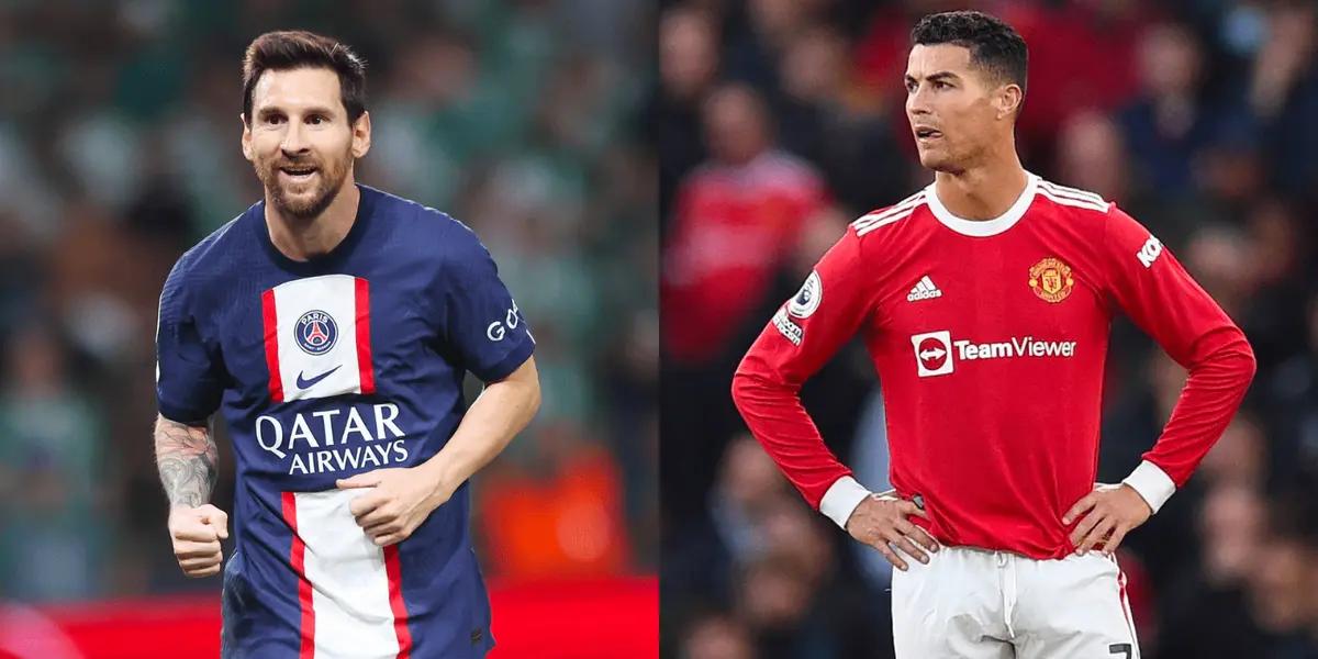 The Argentine surpassed a record of the Portuguese and is close to the leadership in the scoring table in the Champions League