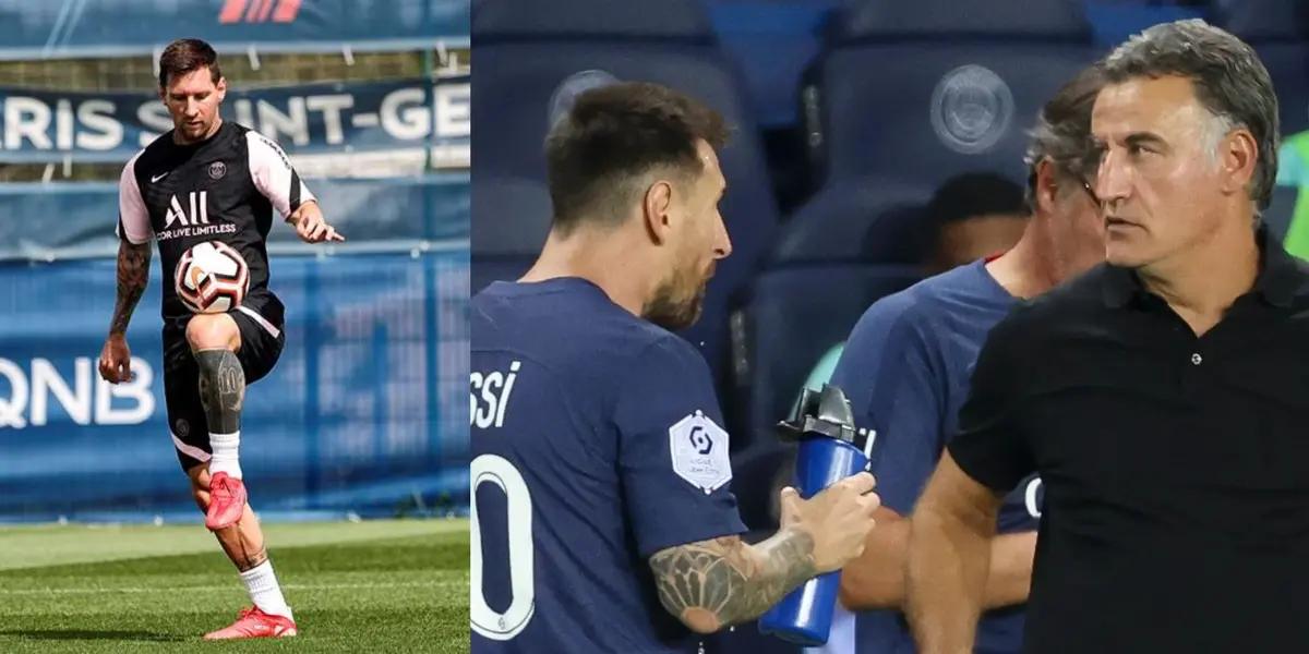 The Argentine surprised the PSG coach, in the midst of his uncertain future