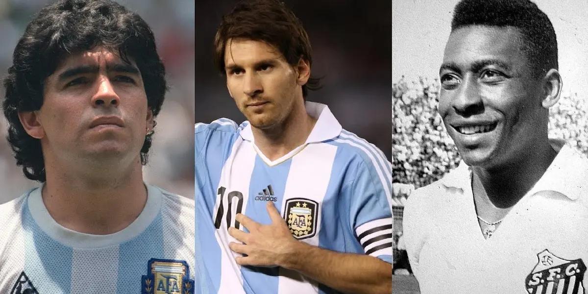 The Argentine team faces Paraguay in the qualifying rounds and Lionel Messi plays thinking of a record that could take away from Pele.