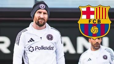 The Argentine would have a second spell with the Blaugrana after his departure in 2021.