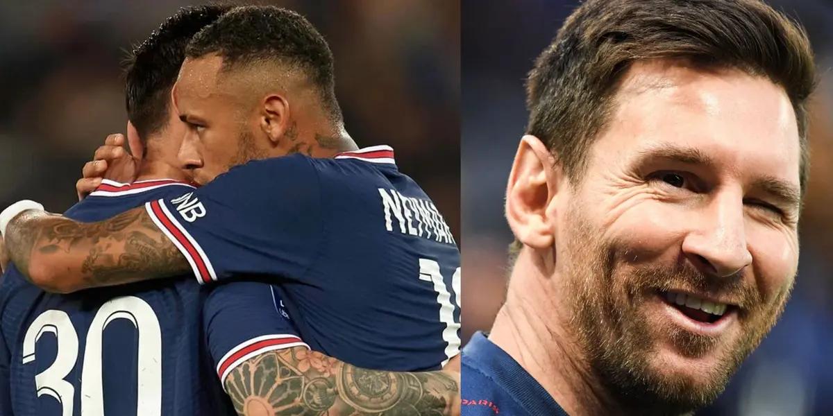 The Argentinean feels supported by one of the European stars of the Parisian squad and shows his affection for him on social networks.