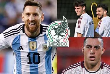 The Argentinean, naturalized Mexican citizen, who slipped up on social networks and was even happy about Lionel Messi's goal against Guillermo Ochoa