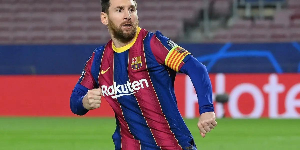 The Argentine's son participated in the tribute to his father