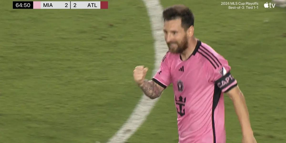 The Argentinian appeared at a key moment to tie the match