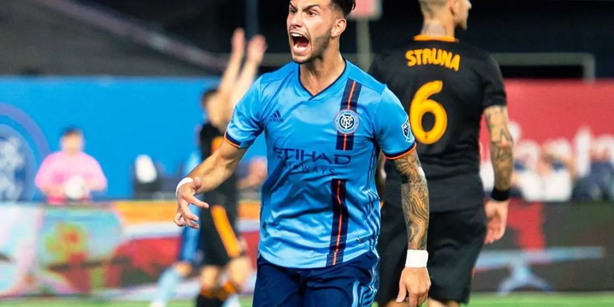 The Argentinian is only 22 years old, has been named MLS player of the month and could move for free to Manchester City.