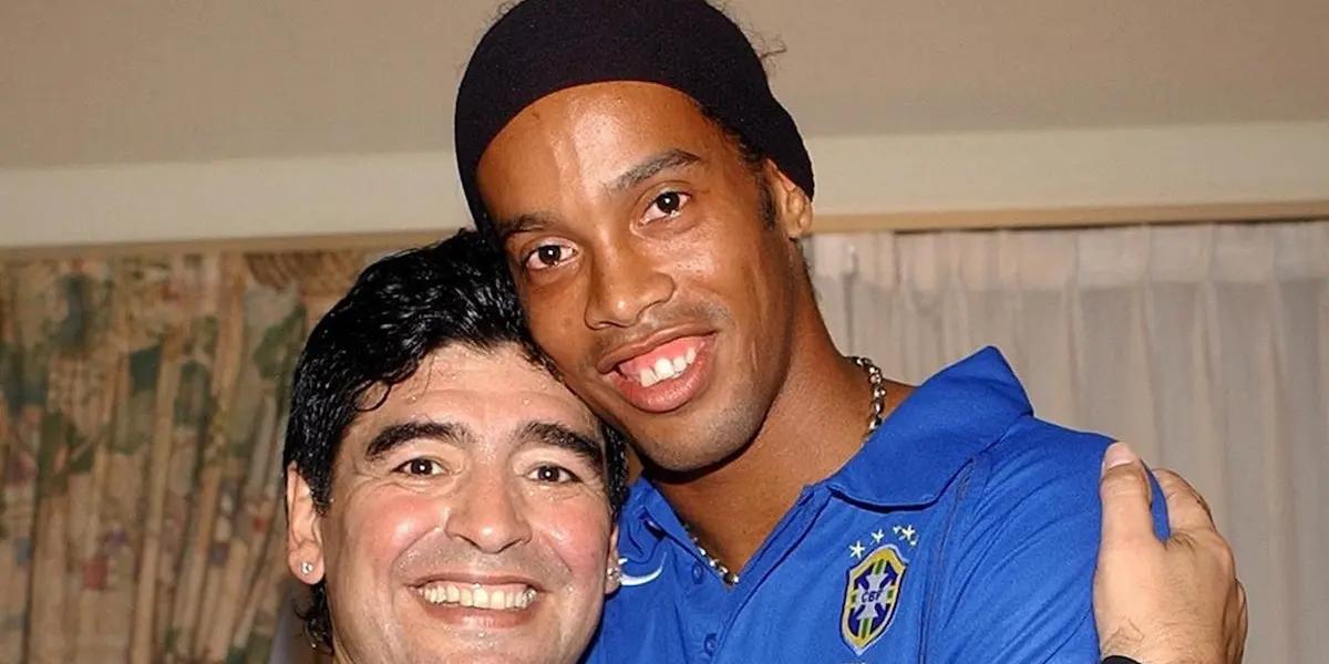 The Argentinian legend asked him for a desire before dying, that the Brazilian didn’t accomplish.