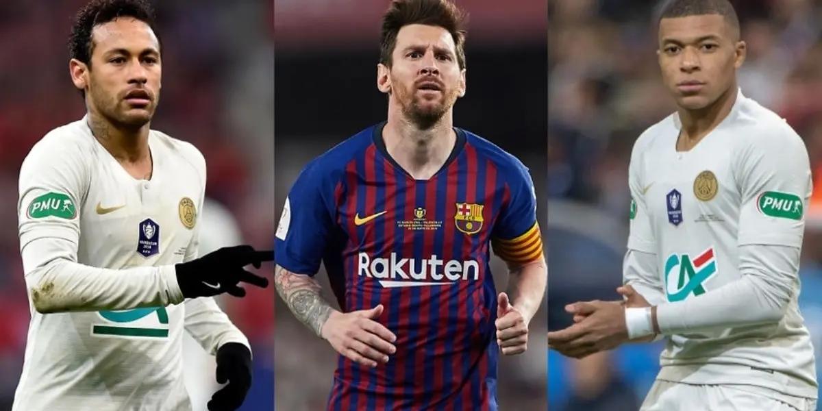 The Argentinian legend has sent a hidden message that proves that he wants to leave to the French side.