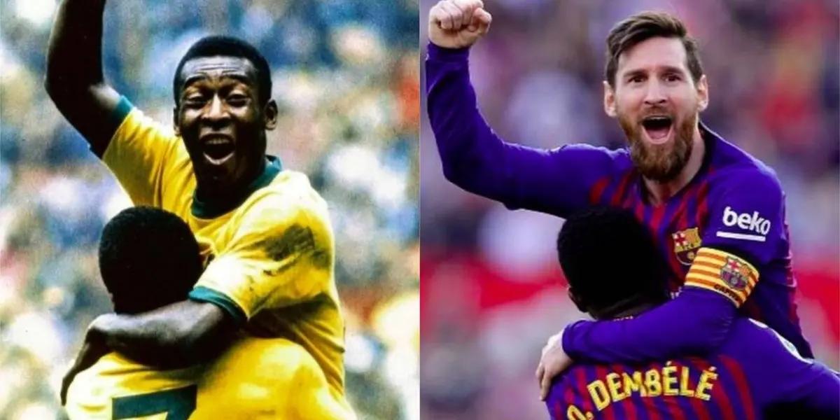 The Argentinian legend overcome a record from the Brazilian, but the club denied it.