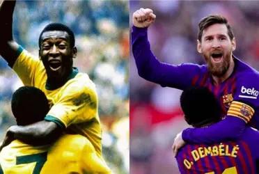 The Argentinian legend overcome a record from the Brazilian, but the club denied it.