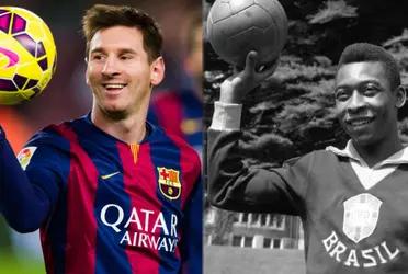 The Argentinian overcome the record from the Brazilian and this is how he anticipated it many years ago.