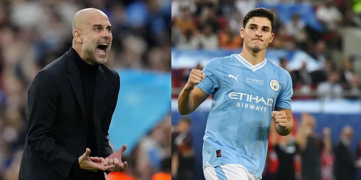 The Argentinian scored against Newcastle in a very important match