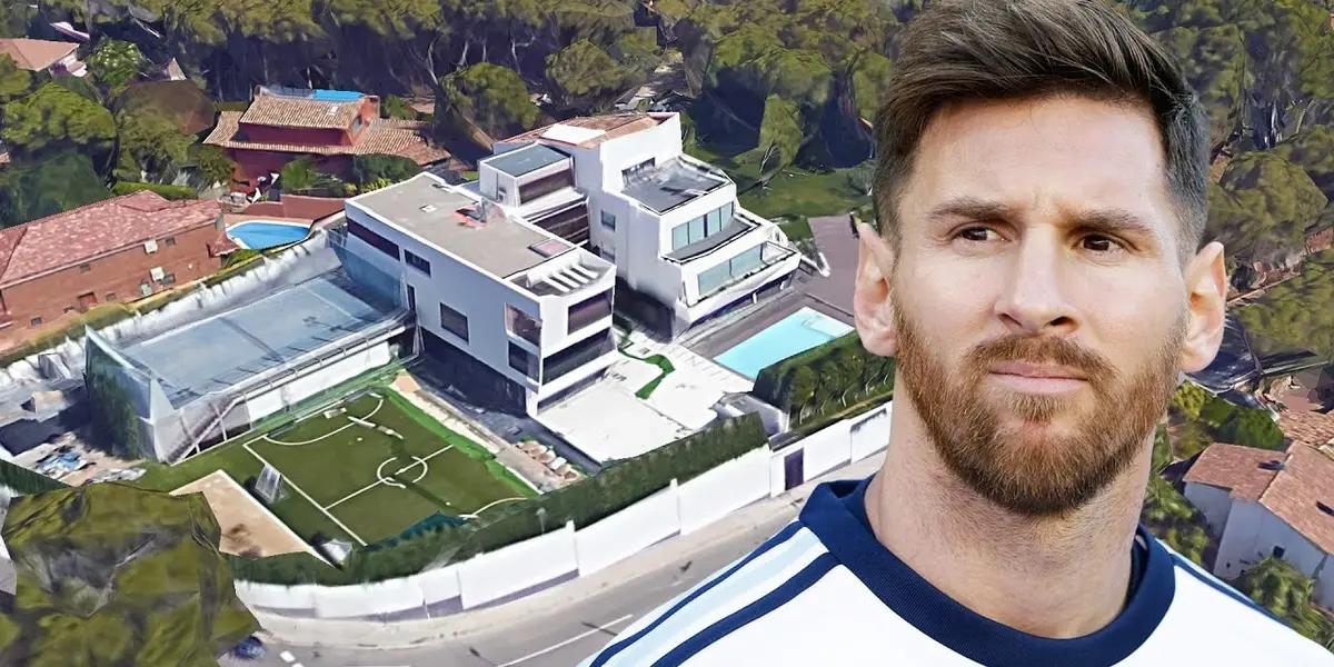 The Argentinian star has an incredible house at Barcelona, that he may be selling if he leaves the club.