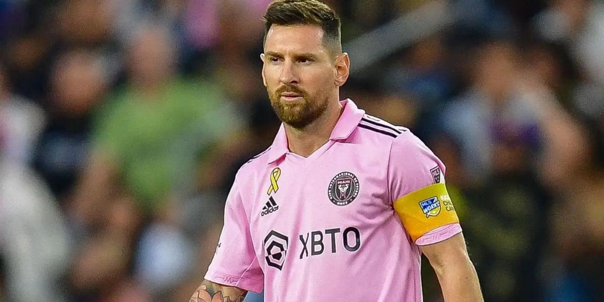 The Argentinian striker didn't play yesterday against Orlando City