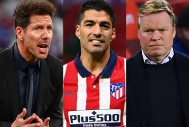 The Argentinian talked about the arrival of Suárez to Atlético de Madrid and sent a message to Koeman.