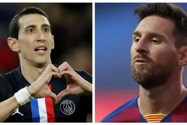 The Argentinian winger would love to welcome his legendary countryman in Paris. Is it possible? Well, at least, he is willing to do anything.