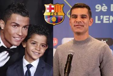 The arrival of Cristiano Ronaldo to Barcelona is a possibility. If this materializes, Cristiano Ronaldo Jr could arrive but Rafa Márquez would make the decision to look for a Mexican instead of CR7's son.