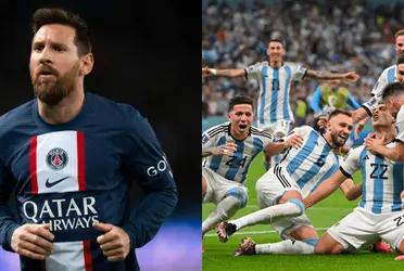 The arrival of a selected player sounded loud, however, Xavi Hernández would lower his thumb.