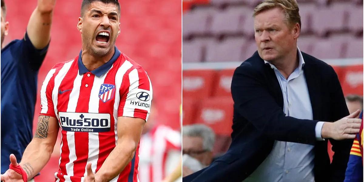 The Atlético de Madrid attacker give some details about his departure from Barcelona, and detail the call that he has with Ronald Koeman.