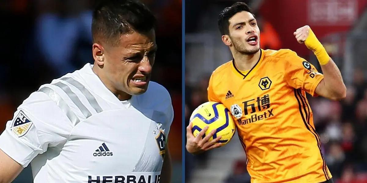 The attacker from Wolverhampton scored again for Mexico and moves away Chicharito from the national team.