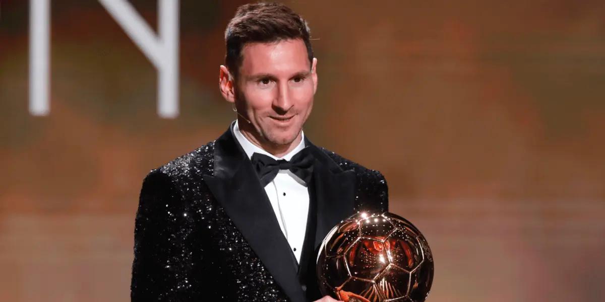 The award ceremony went unnoticed after the absence of the Argentine national team player.