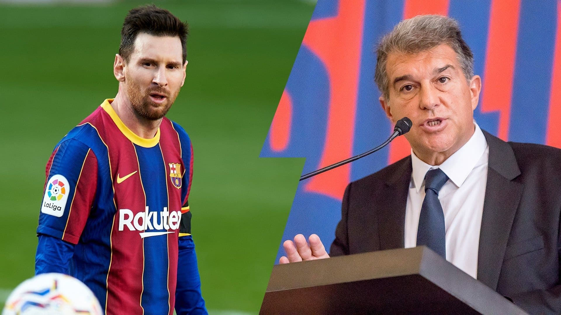The azulgrana president assures that he is indebted to the Argentine and hopes that he will return to the team.