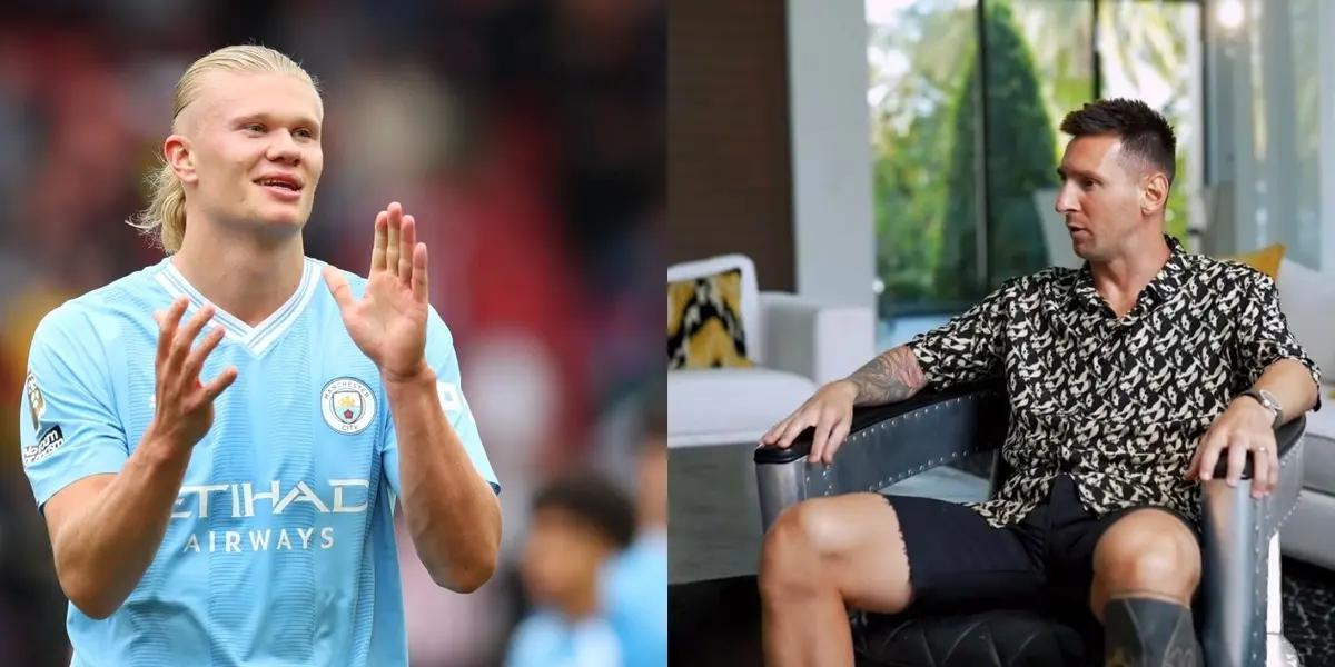 The Balon d’Or race is still on track as Erling Haaland and Lionel Messi are the top contenders for the award.