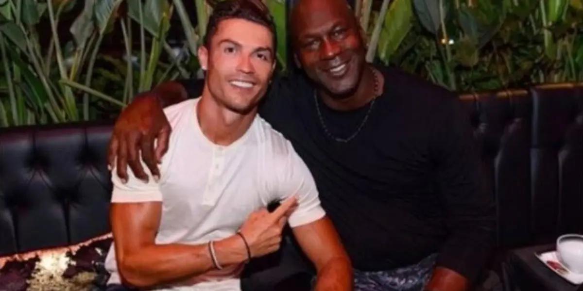 The basketball legend and the soccer legend had a memorable encounter that was seen by millions of people, where they agreed in something very concrete.