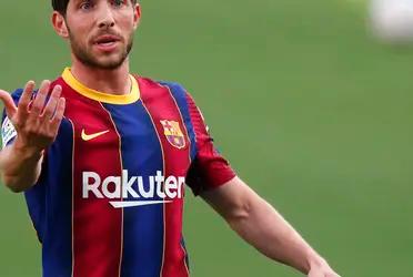 The Bavarians are in the market for a new right-back and they have identified Barcelona player, Sergi Roberto as their preferred option.