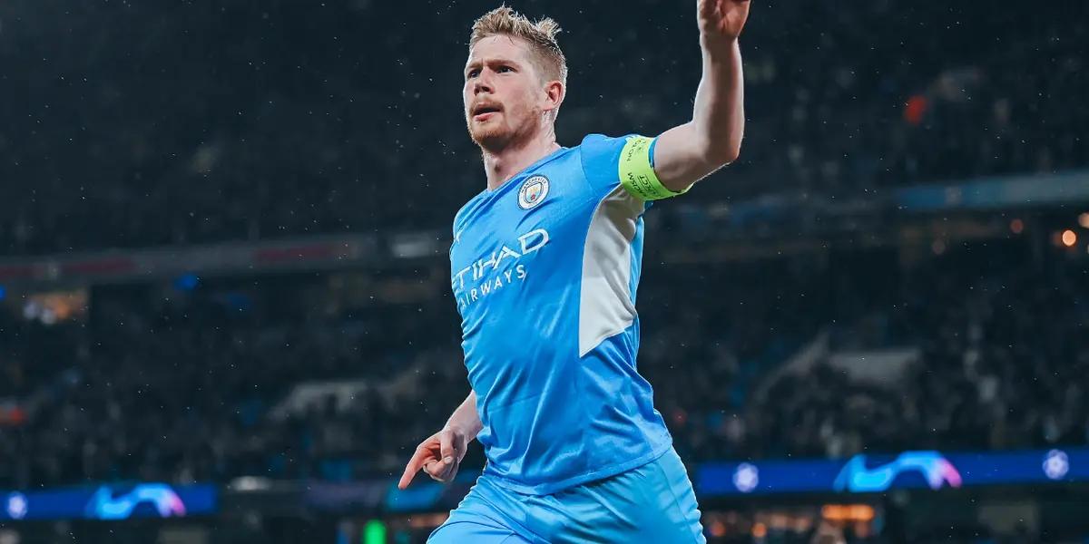 The Belgian midfielder scored the winner at Stamford Bridge to give the Citizens the lead going into the second leg.