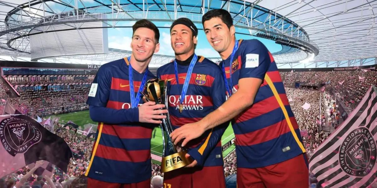 The best in the world and the Brazilian would get together again with Luis Suárez and it is surprising.
