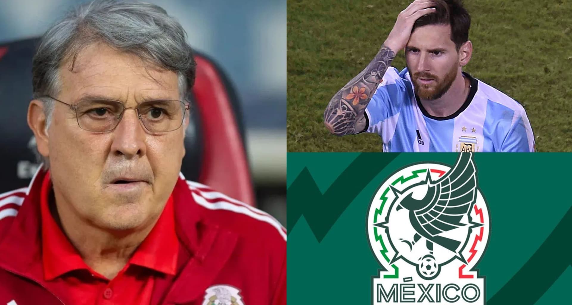 The best in the world is also afraid. He knows that his last Cup could slip away and Mexico could take this moral result. He respects three players.