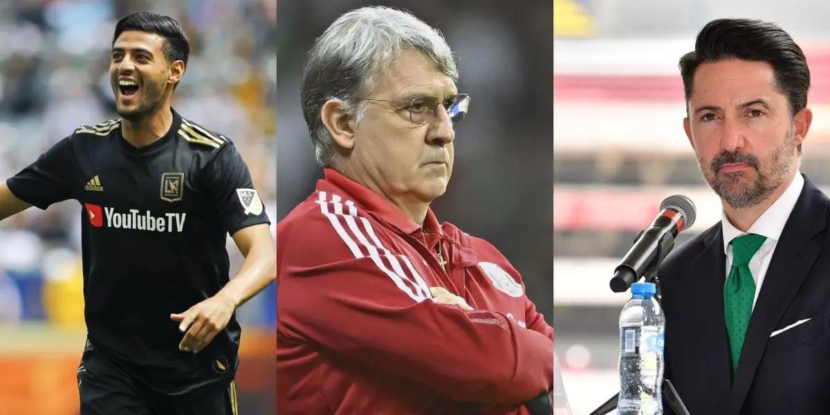 The best news is given for Carlos Vela, Gerardo Martino would resign and this would be due to an extra-sports issue