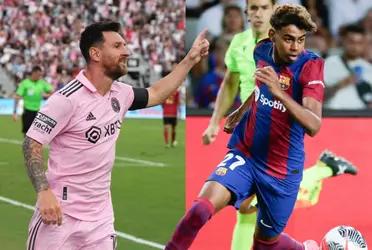 The best player in the world earns very well but the 16-year-old boy is growing.