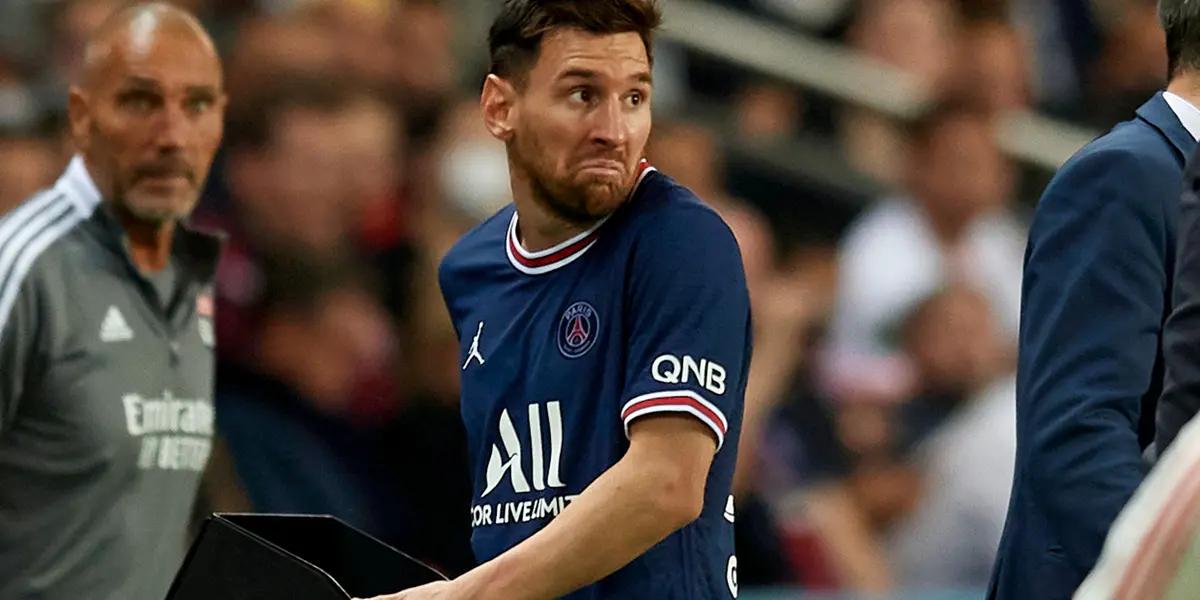 The best player in the world was replaced by his compatriot Icardi and did not come out to play the complement of PSG's comeback against Lille. He is injured?