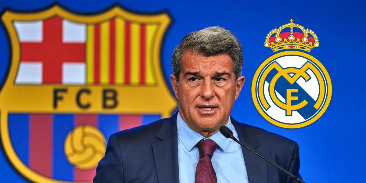 The Blaugrana president expressed all his anger with Real Madrid.