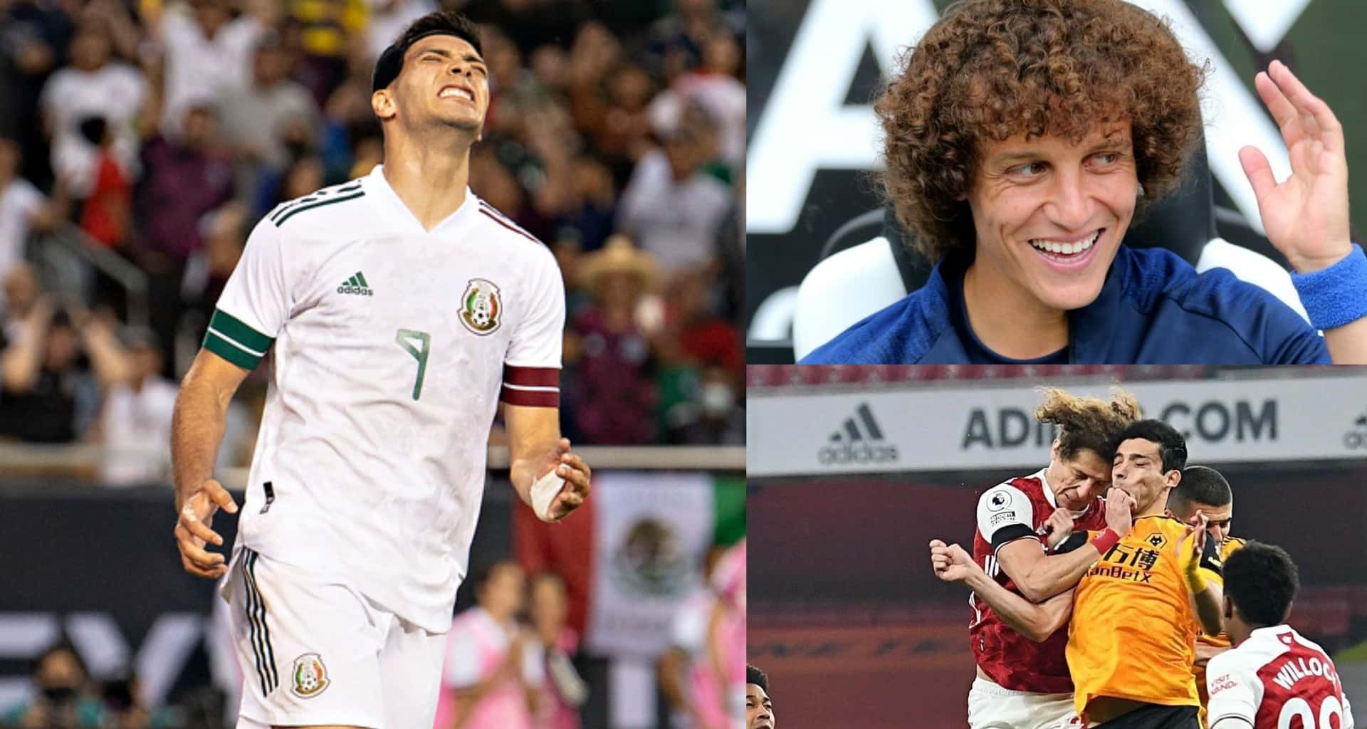 The blow to the head given by David Luiz to Raul Jimenez brings consequences. The striker was worth 100 million but everything collapsed.