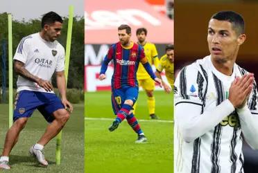 The Boca Juniors player surprised everyone by arriving with a unique car in Argentina.